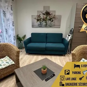 Superbe T3 Avec Parking Et Terrasse En Plein Centre-ville Apartamento